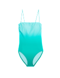 Ombre Bandeau Swimsuit