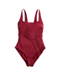 Panelled Sculpt Scoop Neck Swimsuit