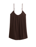 Tie Front Strappy Mini Slip Dress