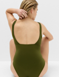 Tummy Control Deep Plunge Swimsuit