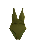 Tummy Control Deep Plunge Swimsuit