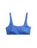 Ribbed Scoop Neck Bikini Top