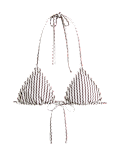 Printed Padded Halterneck Triangle Bikini Top