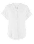 Pure Linen V-Neck Blouse