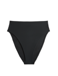 High Waisted High Leg Bikini Bottoms