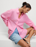 Linen Rich Relaxed Shirt