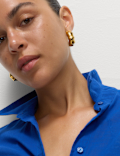 Pure Cotton Collared Beach Shirt