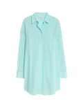 Pure Cotton Collared Beach Shirt