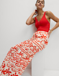 Pure Cotton Printed Beach Trousers