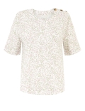 Pure Linen Flora lBlouse