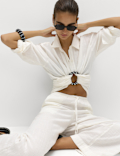 Pure Cotton Double Cloth Beach Shirt