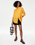 Pure Linen Oversized Shirt