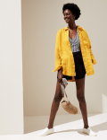 Pure Linen Oversized Shirt