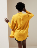 Pure Linen Oversized Shirt