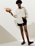 Pure Linen Oversized Shirt
