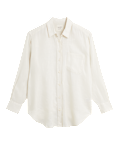 Pure Linen Oversized Shirt
