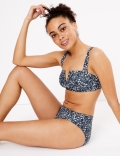 Ditsy Floral V Wire Bikini Top