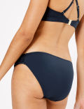 Ruched Hipster Bikini Bottoms