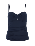 Tummy Control Bandeau Tankini Top