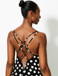 Spotted Slip Beach Dress
