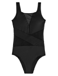 Mesh Insert Swimsuit
