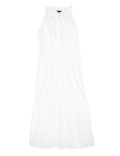 Pure Cotton Cutwork Midaxi Beach Dress