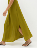 Strappy Tie Back Maxi Beach Dress