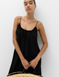 Strappy Tie Back Maxi Beach Dress