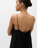 Strappy Tie Back Maxi Beach Dress