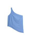 Linen Rich One Shoulder Top