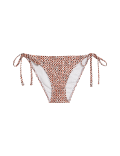 Printed Tie Side Bikini Bottoms