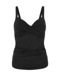 Tummy Control Plunge Tankini Top