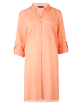 Pure Cotton Shirt Beach Dress