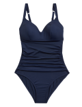 Tummy Control Padded Plunge Swimsuit