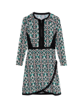 Printed High Neck Swim Tunic