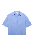 Oversized Shirt with Linen
