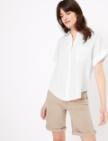 Pure Linen Short Sleeve Shirt