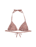 Printed Triangle Bikini Top