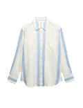 Pure Linen Striped Shirt