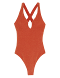 Sparkle Plunge Swimsuit