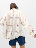 Pure Linen Checked Shirt