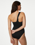 Ruched One Shoulder Swimsuit