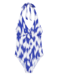 Printed Halterneck Swimsuit