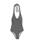 Printed Halterneck Swimsuit