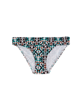 Printed Roll Top Bikini Bottoms