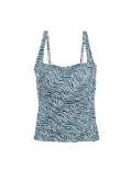 360 Tummy Control Printed Padded Tankini Top