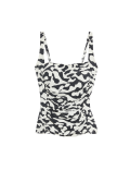 360 Tummy Control Printed Padded Tankini Top