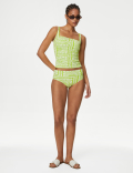360 Tummy Control Printed Padded Tankini Top