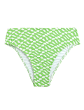 Printed High Waisted Bikini Bottoms