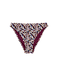 Printed High Leg Bikini Bottoms
